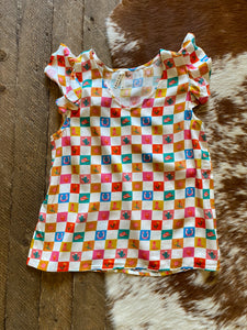 The Jemma Checkered Top