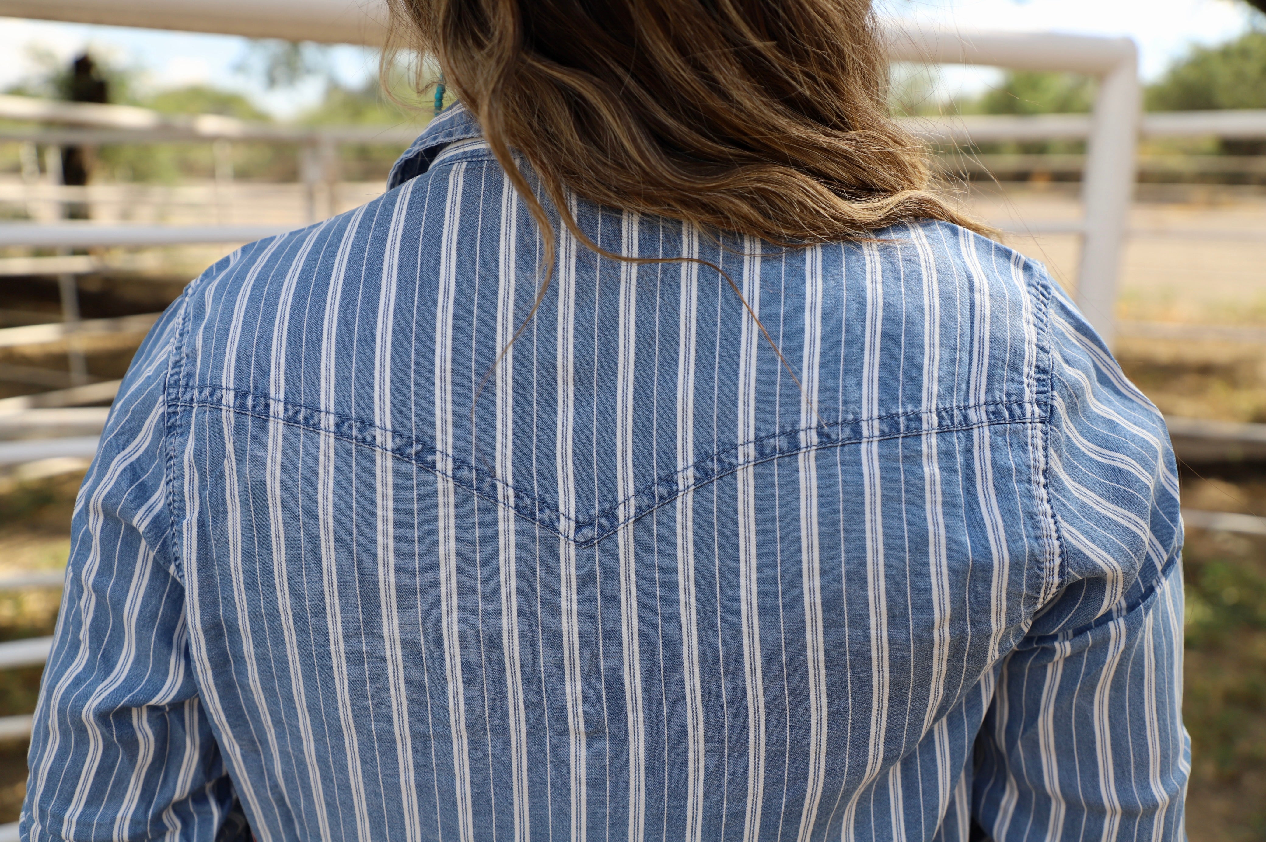 Kimes Ranch KC Tencel Stripe Button Up