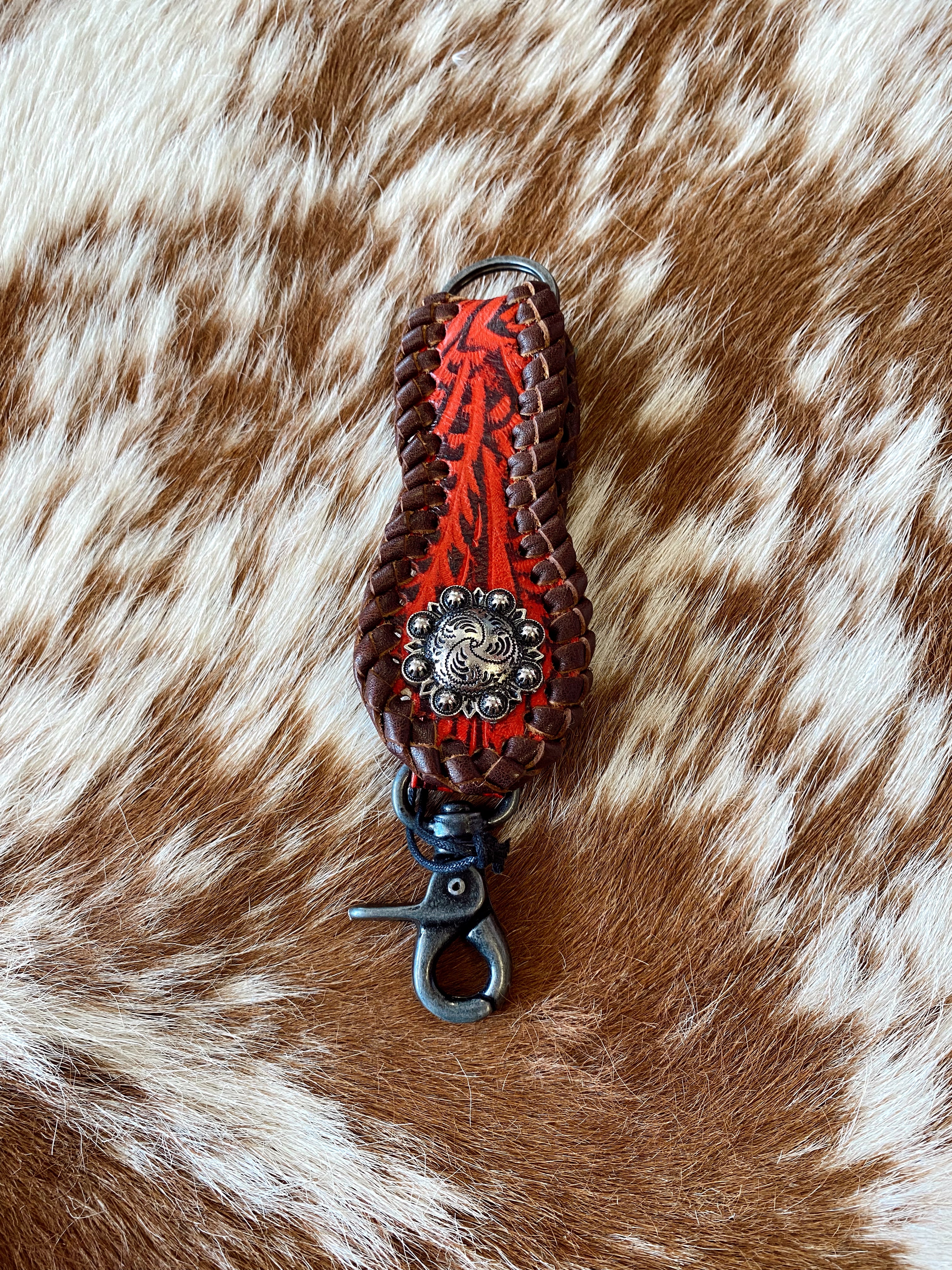 The Red Tabloid Keyfob