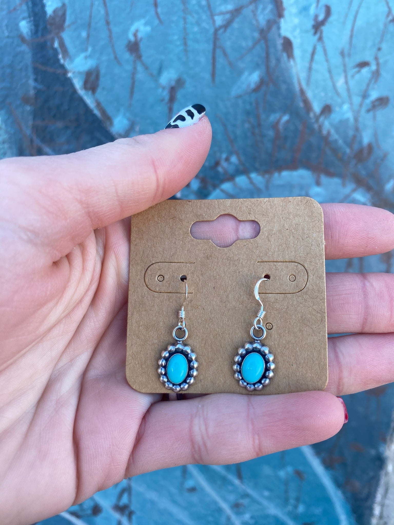 The Melaney Turquoise Earrings