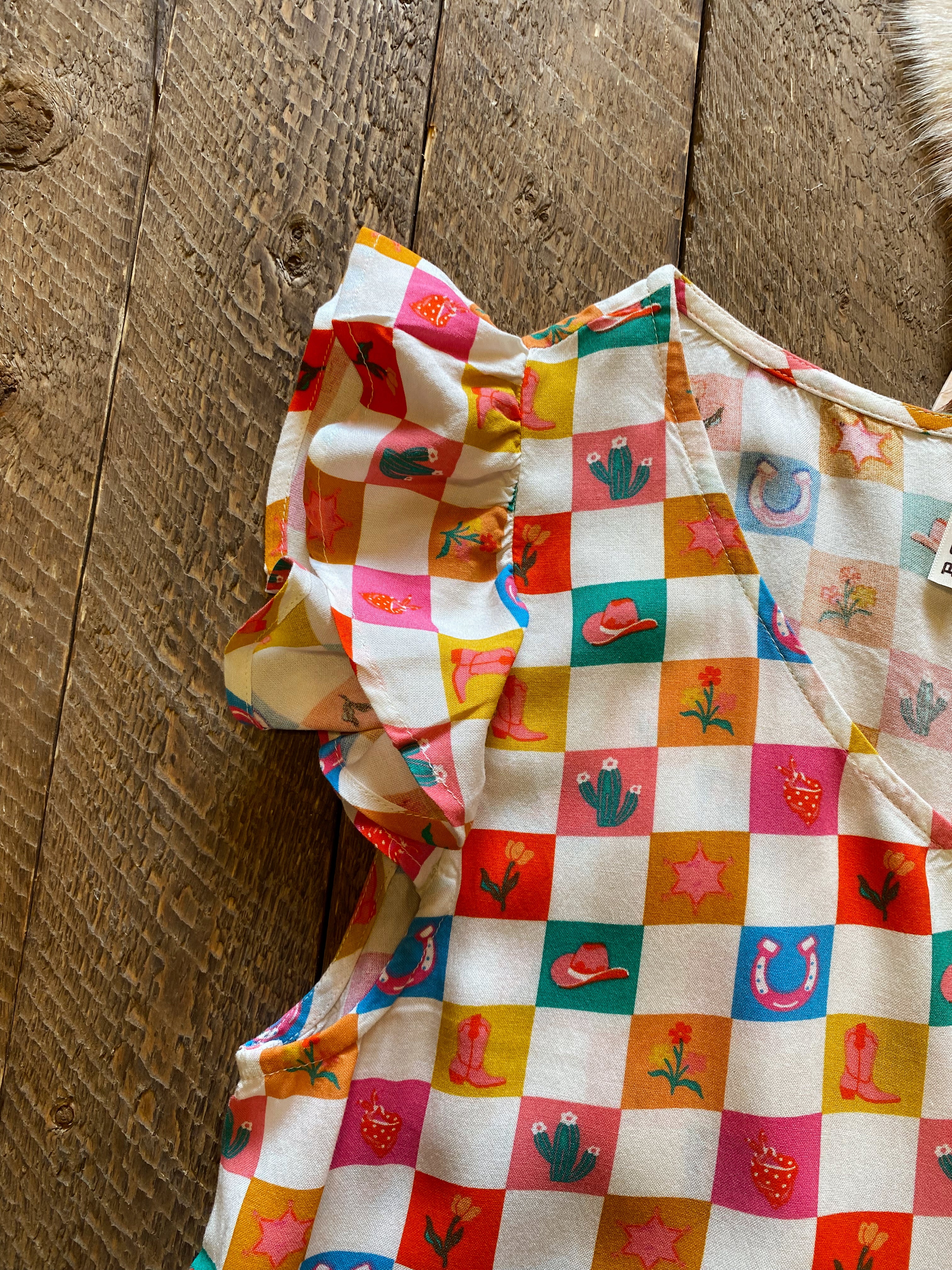 The Jemma Checkered Top
