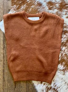 The Ida Sweater Top- Camel