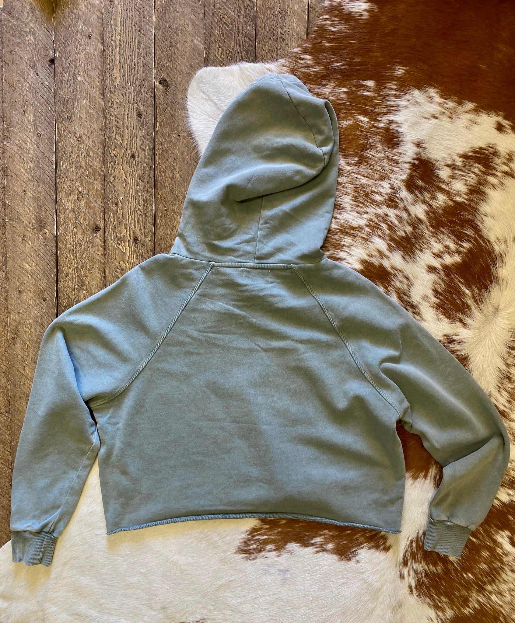 Saved By Grace Cropped Hoodie