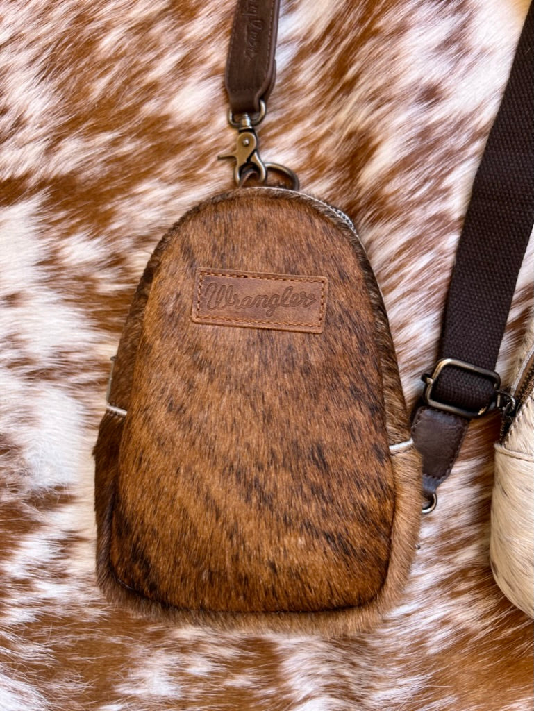 The Wrangler Cowhide Crossbody Bag