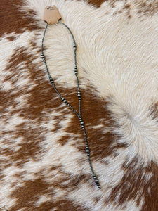 Faux Navajo Pearl Lariat