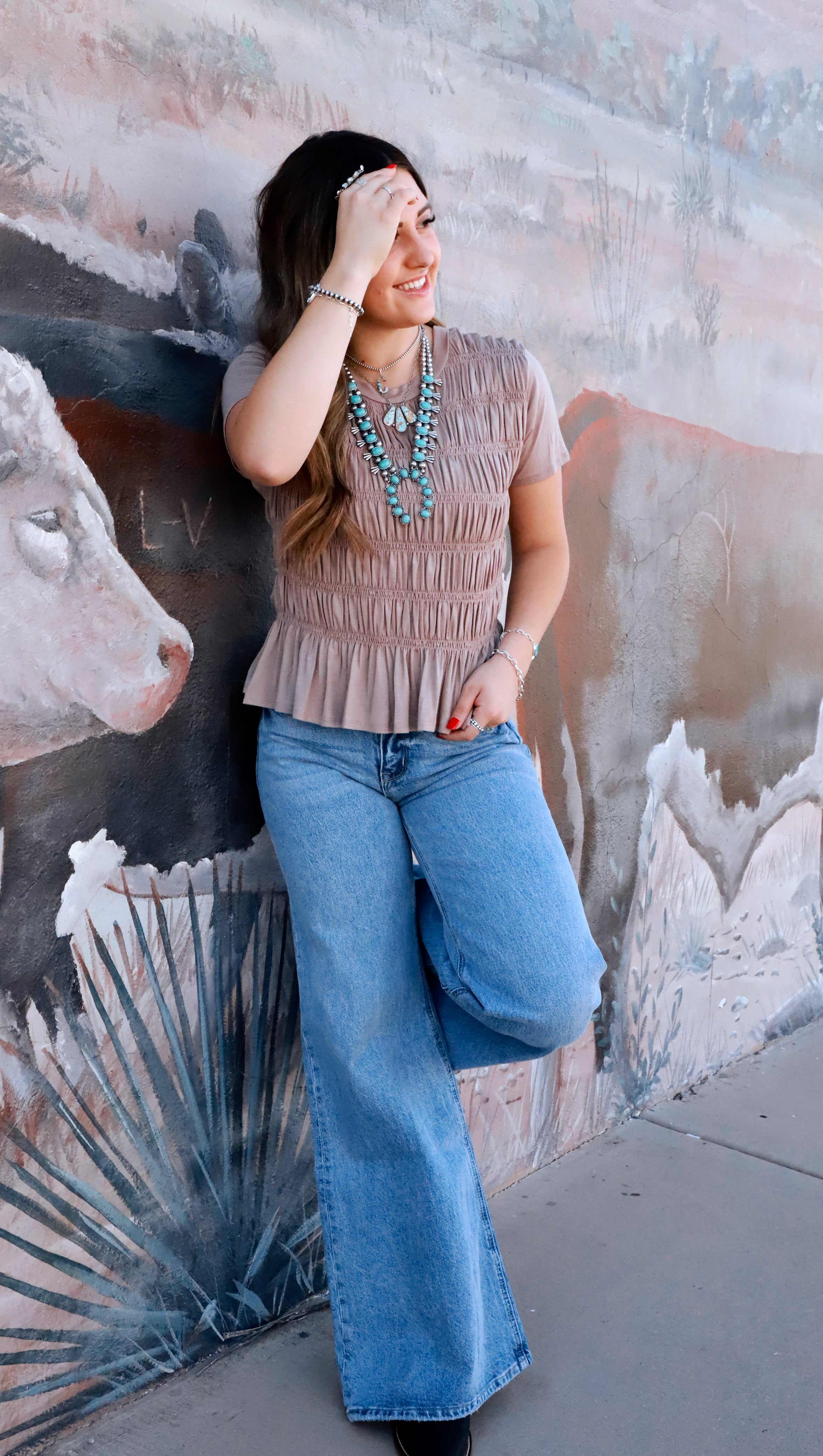 The Odessa Wide Leg Jeans