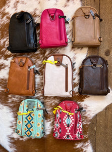 The Wrangler Crossbody Bag (Multiple Colors)