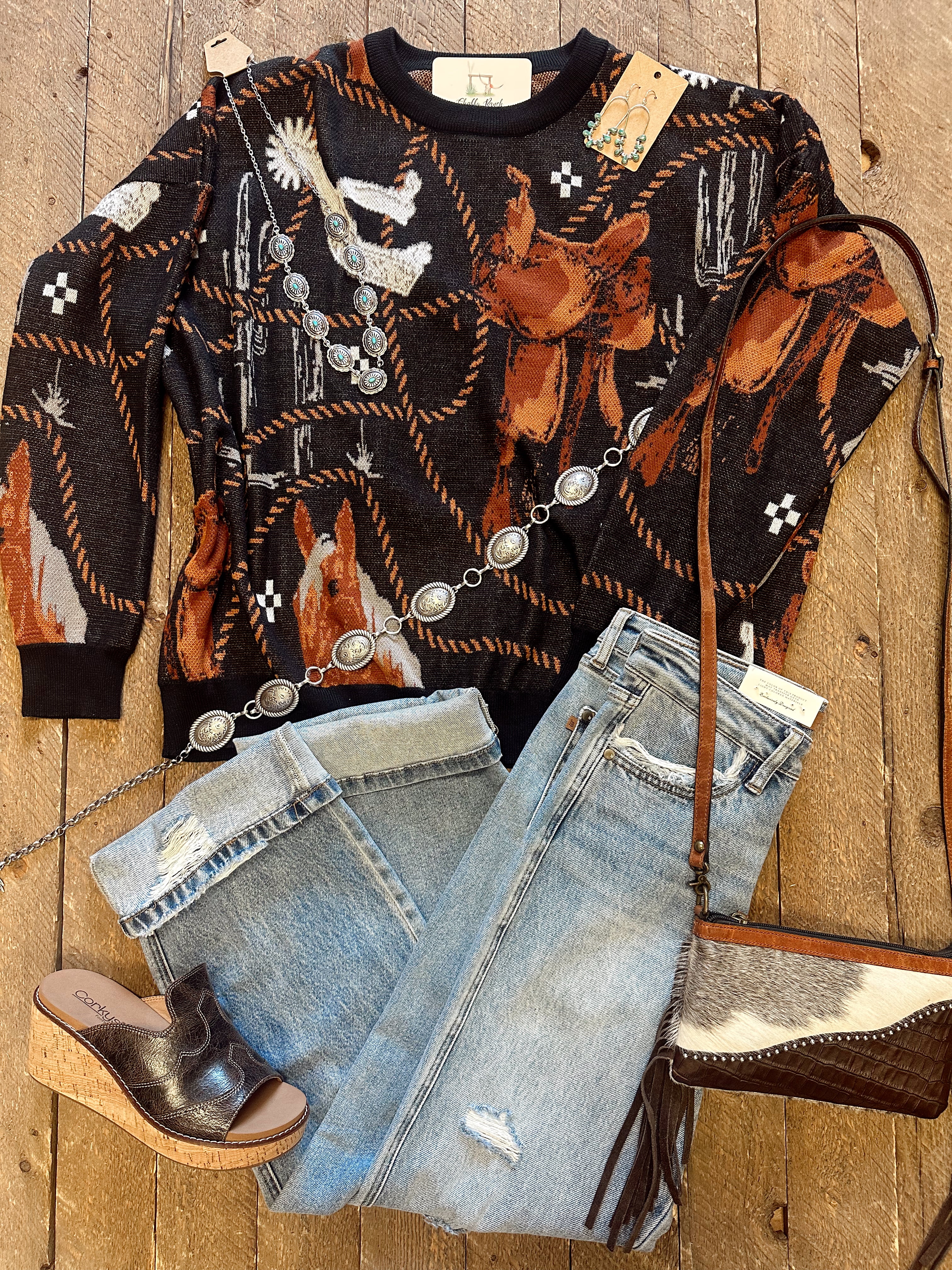 The Western Tack Sweater