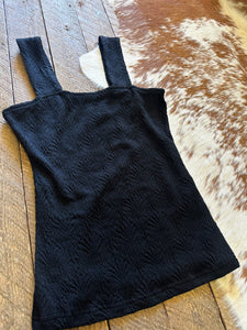 The Floral Jacquard Tank