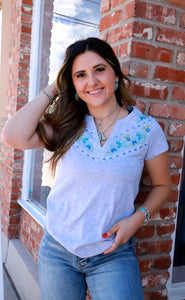 The Melissa Embroidered Top