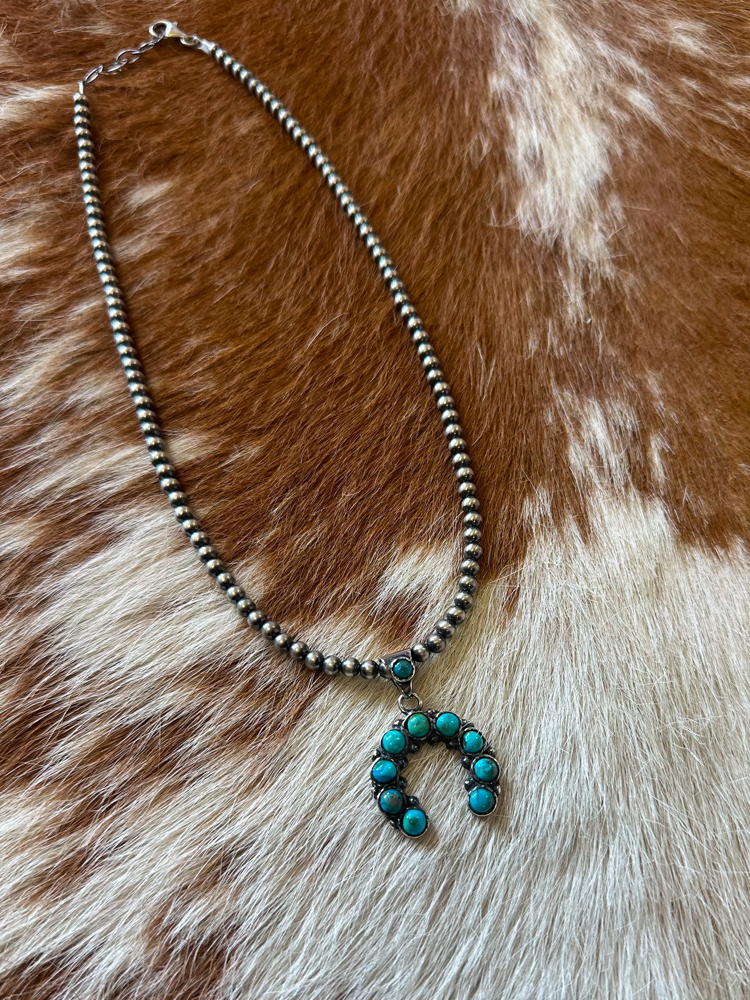 The Mini Turquoise Naja Pendant
