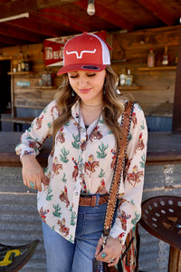 Apple Red Weekly Trucker Cap - Kimes Ranch