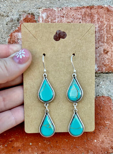 The Khloe Turquoise Earrings