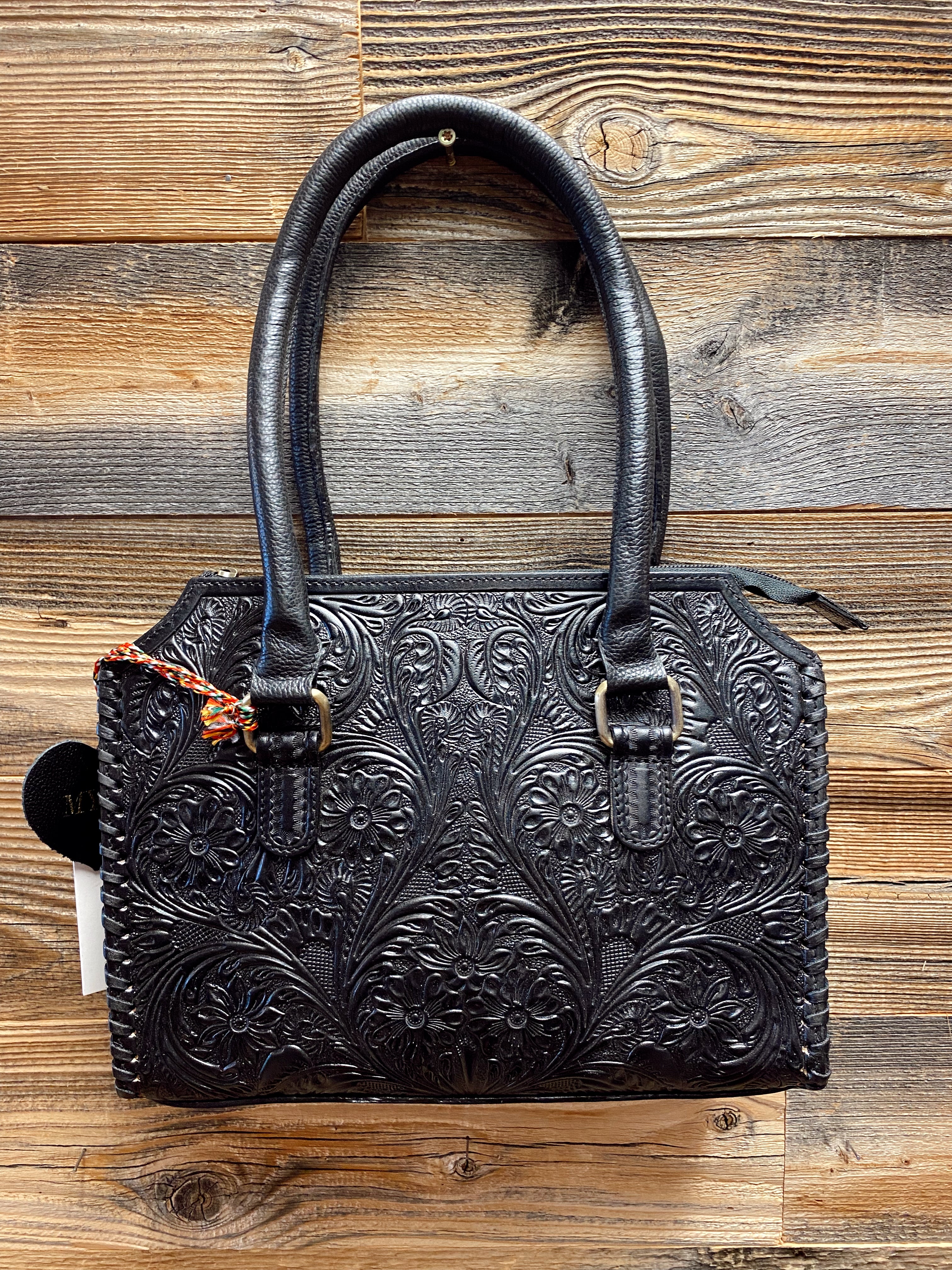 The Midnight Grace Tooled Purse