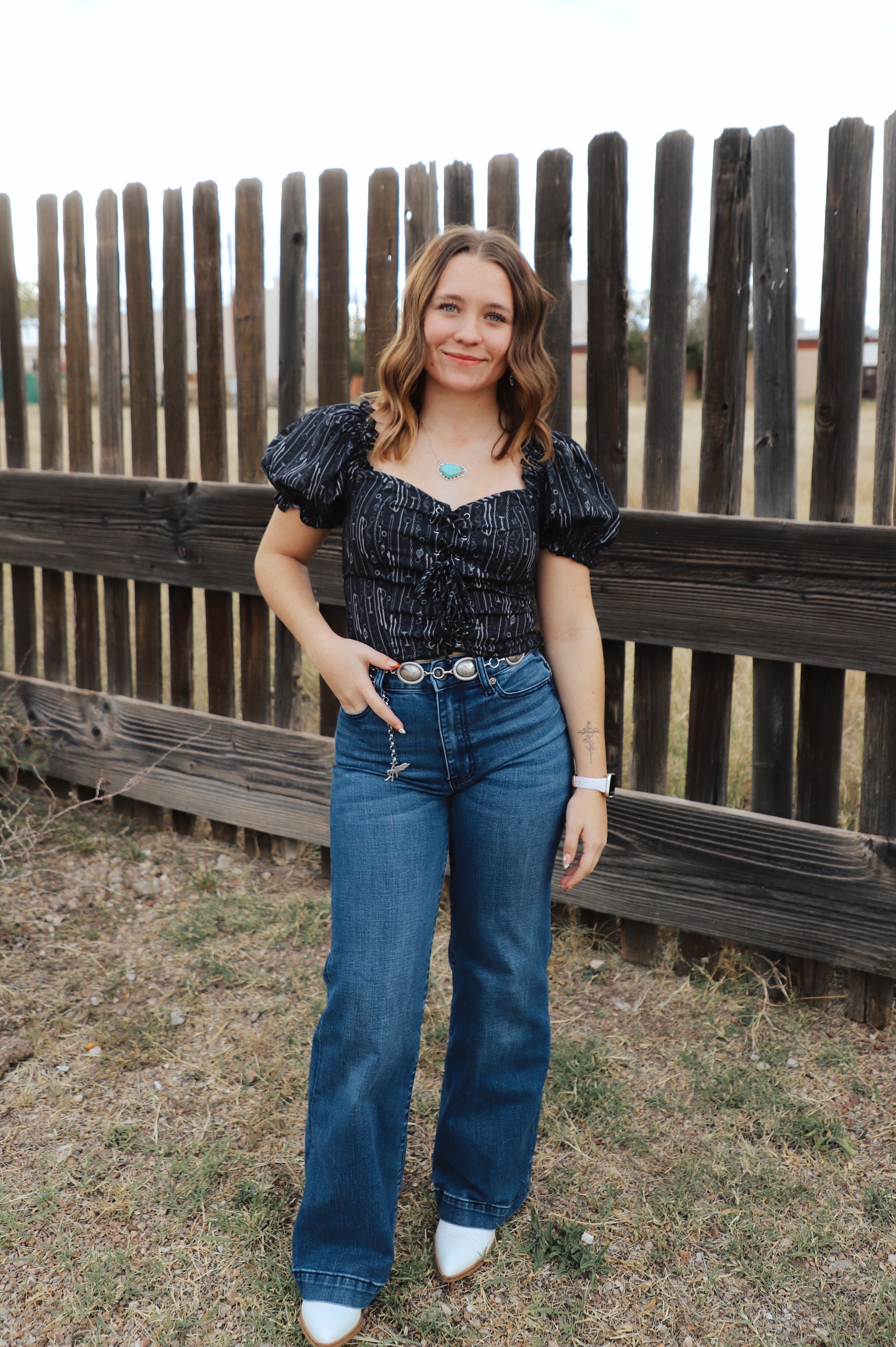 The Snaffle Bit Queen Top