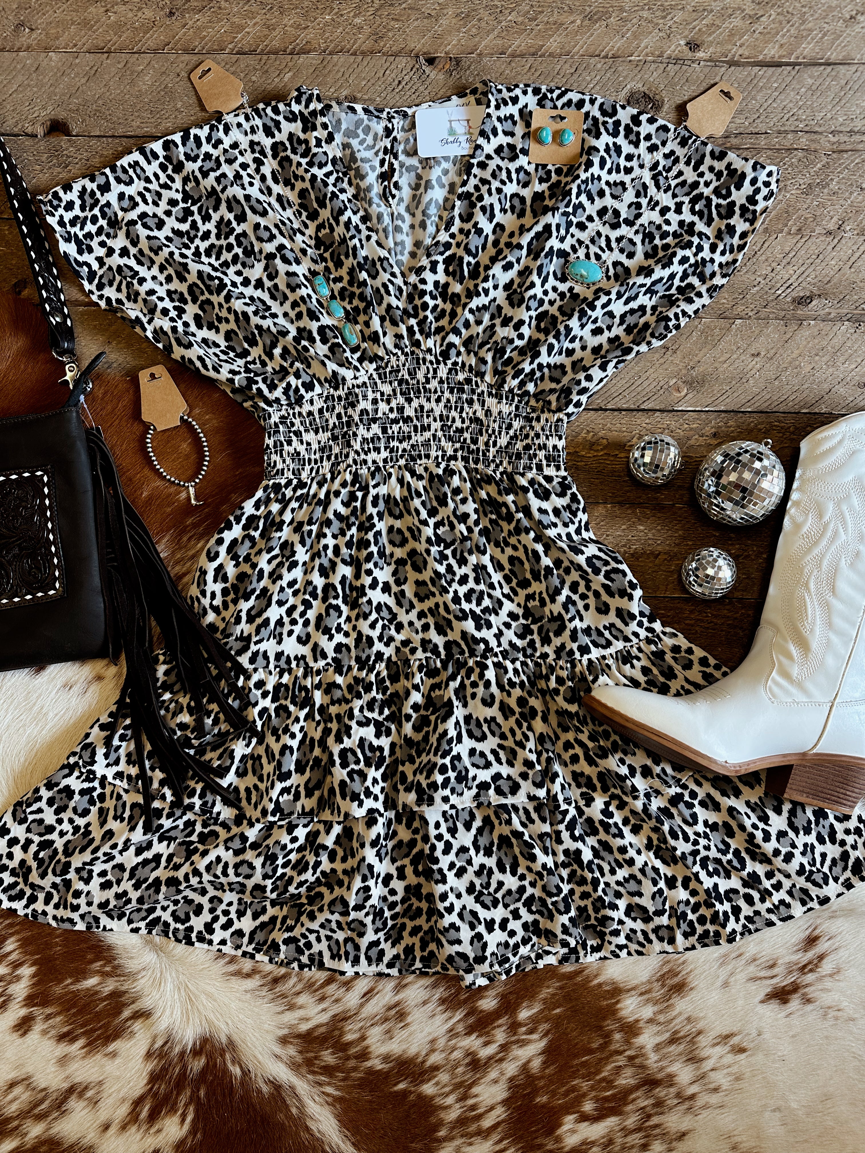The Ariana Leopard Dress