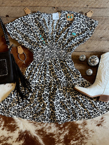 The Ariana Leopard Dress