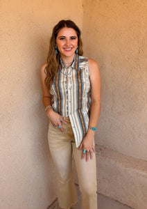 The "Arizona" Women's Sleeveless Top- Roper Apparel