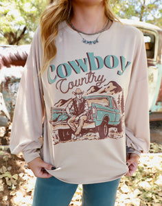 The Natalie Cowboy Country Pullover