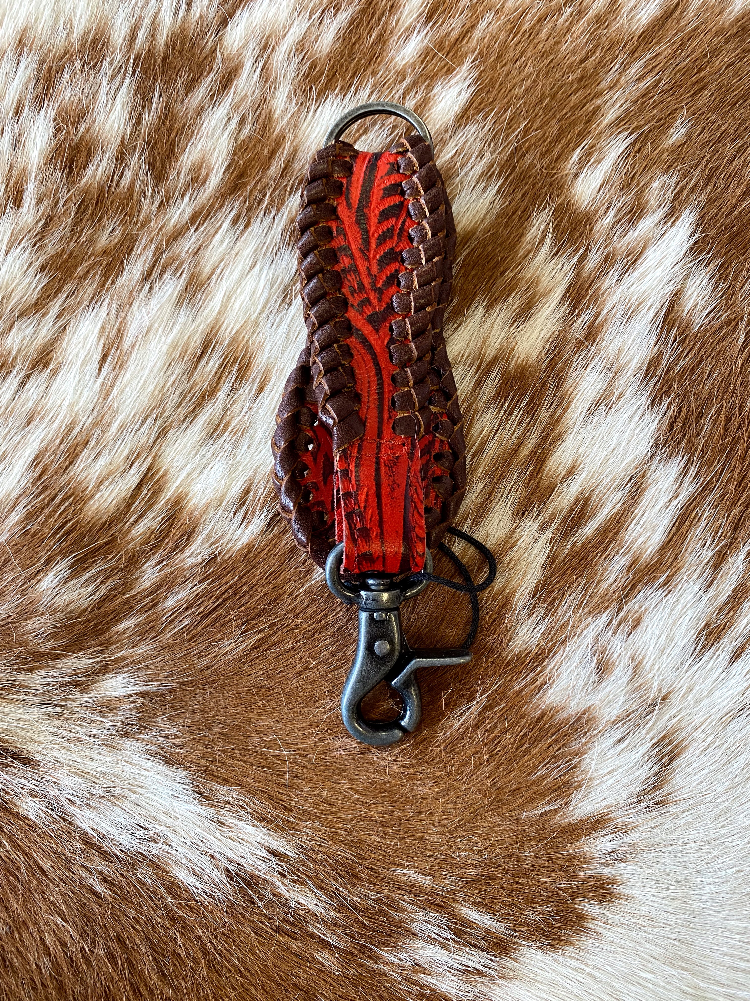 The Red Tabloid Keyfob