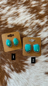 The Sienna Turquoise Studs