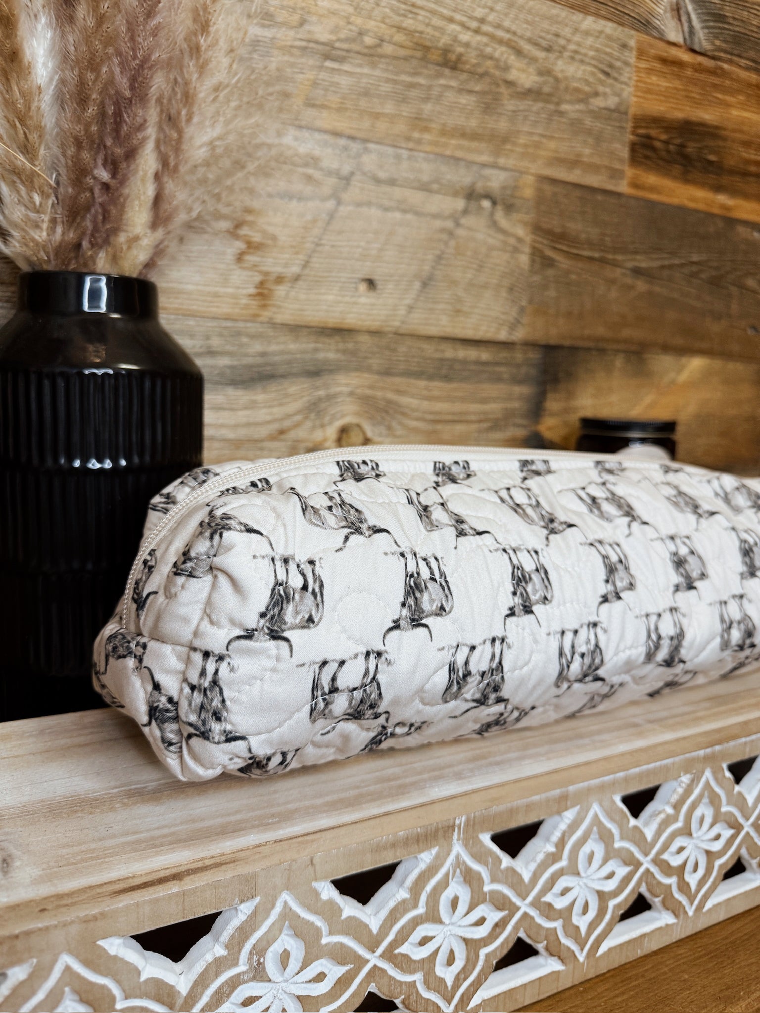 The Vintage Longhorn Hot Tools Bag- Ida Mae