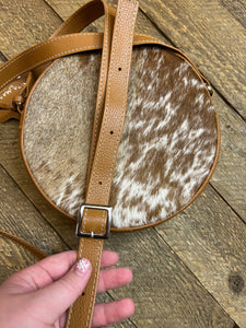 Round Leather Bag