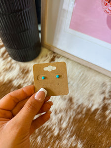 Dainty Turquoise Studs