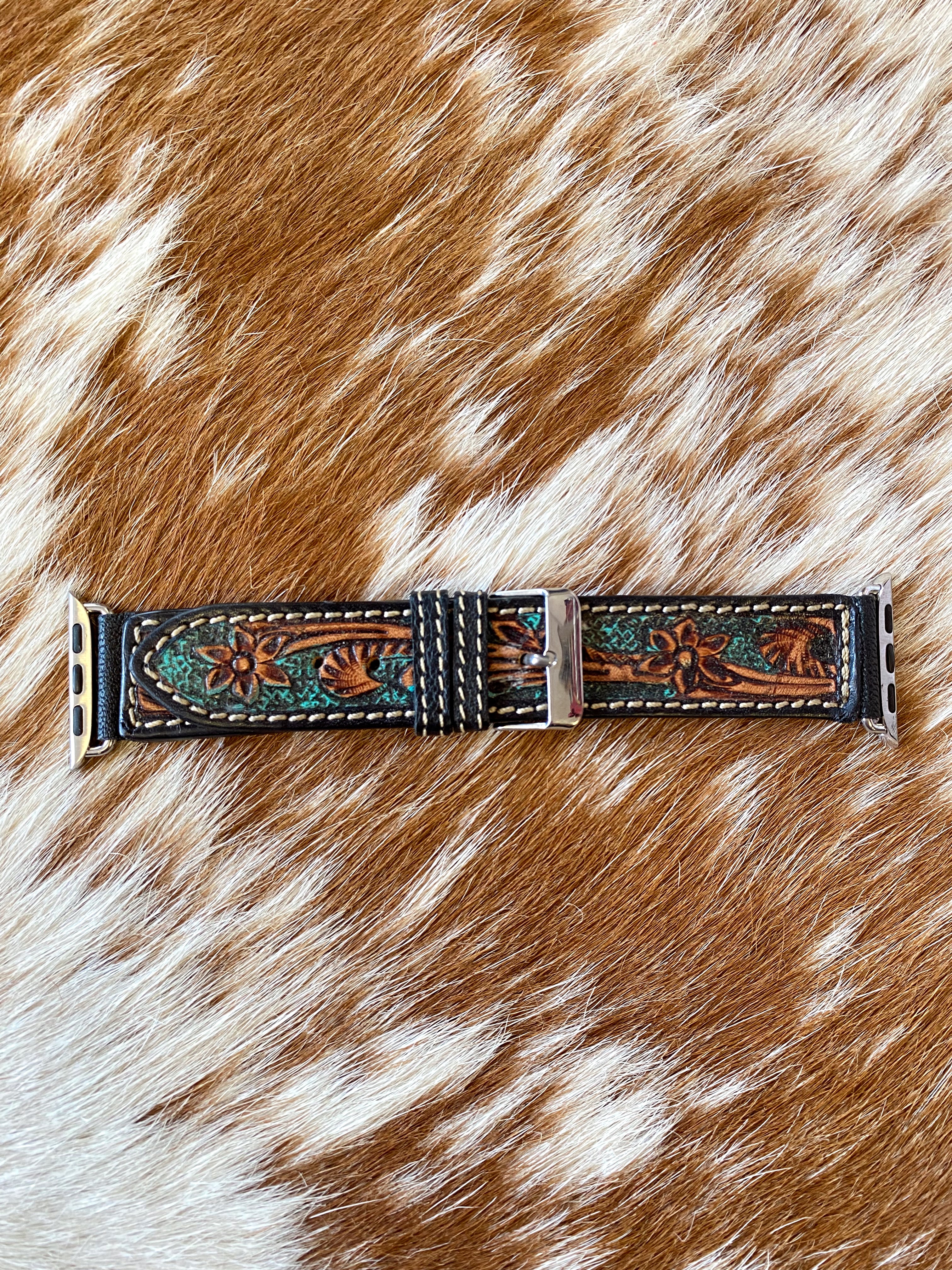 The Dawson Creek Tooled Watchband