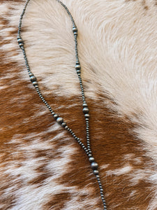 Faux Navajo Pearl Lariat