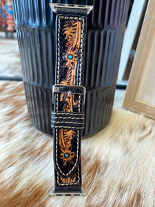 The Fox Trail Tooled Watchband