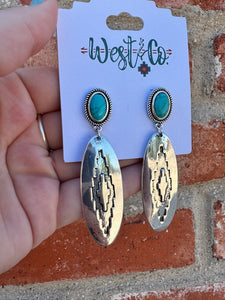 The Alexa Aztec Earrings