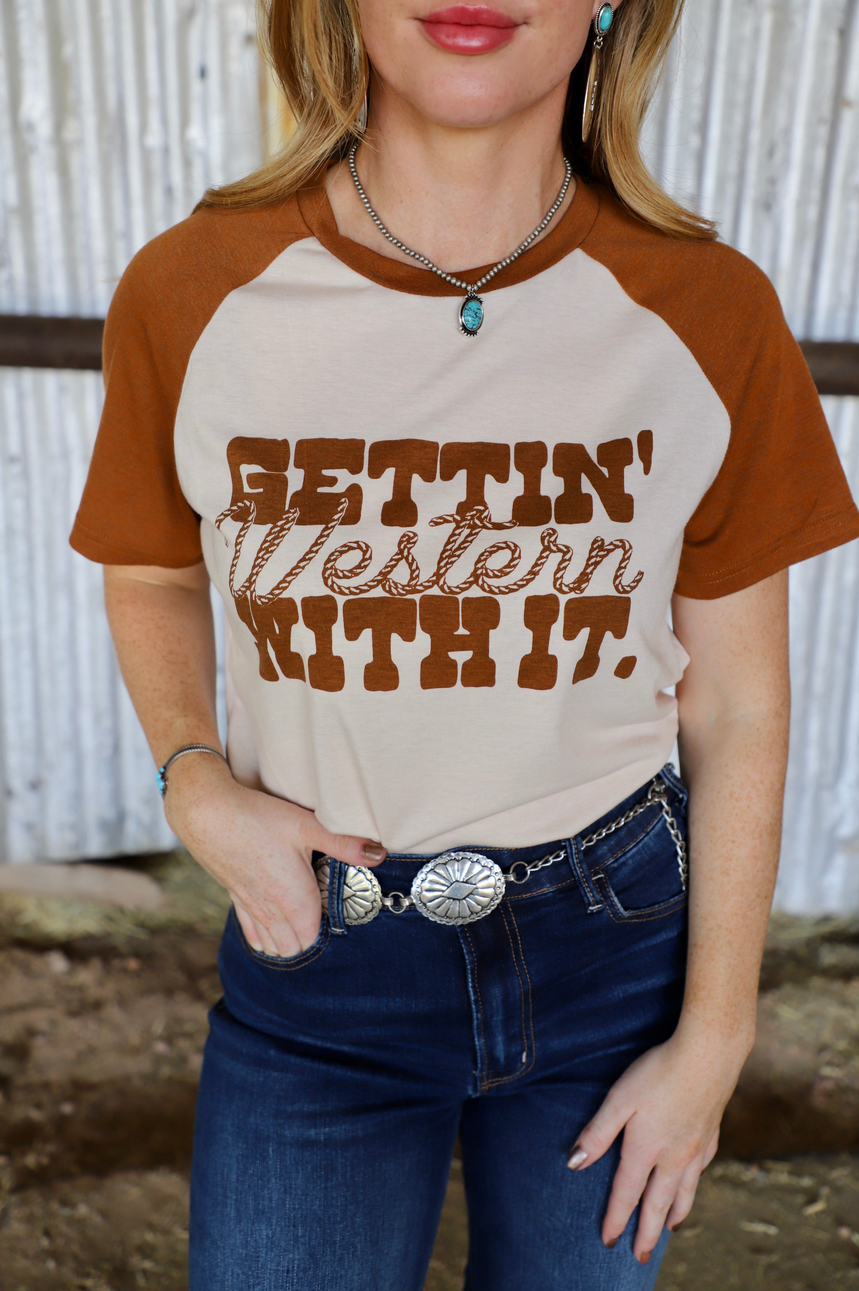 Gettin Western With It Tee