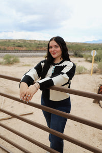The Zara Checkered Sweater
