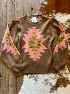 The Shaye Aztec Sweater