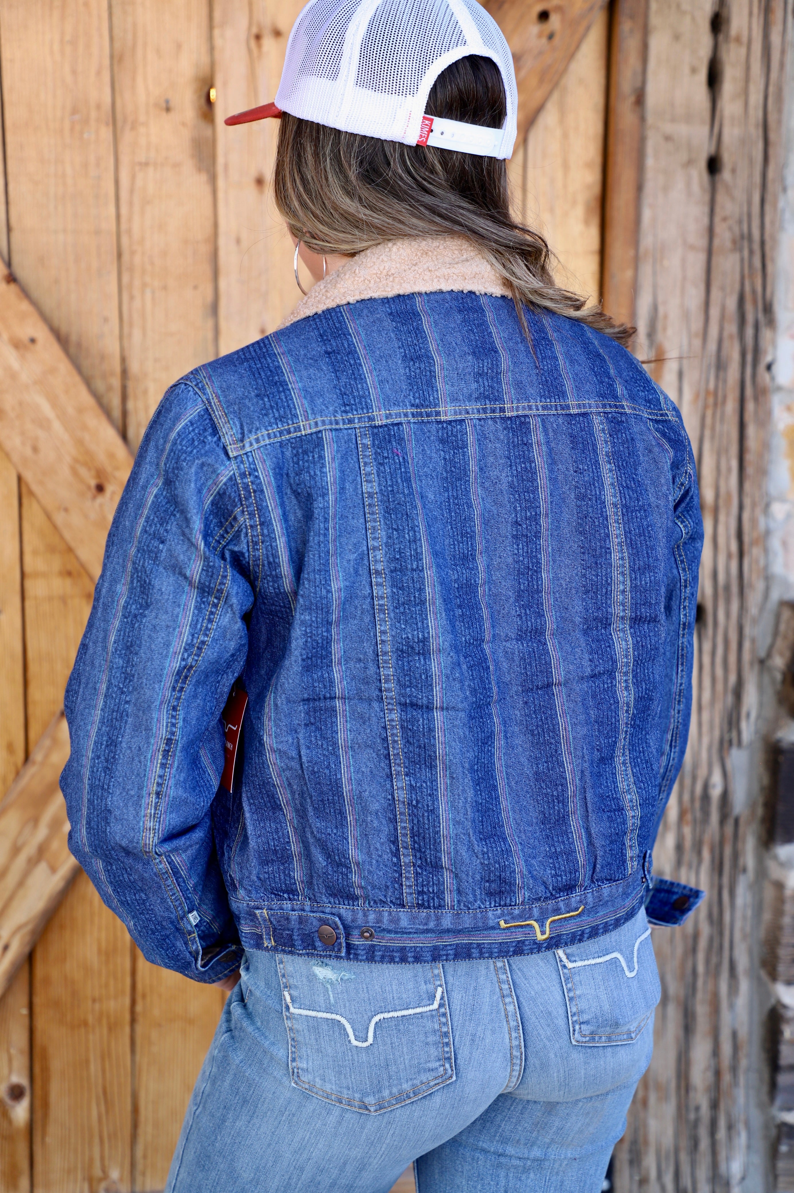 Kimes Ranch Vaquero Trucker Denim Jacket