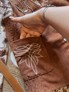The Marley Pearl Snap Vest