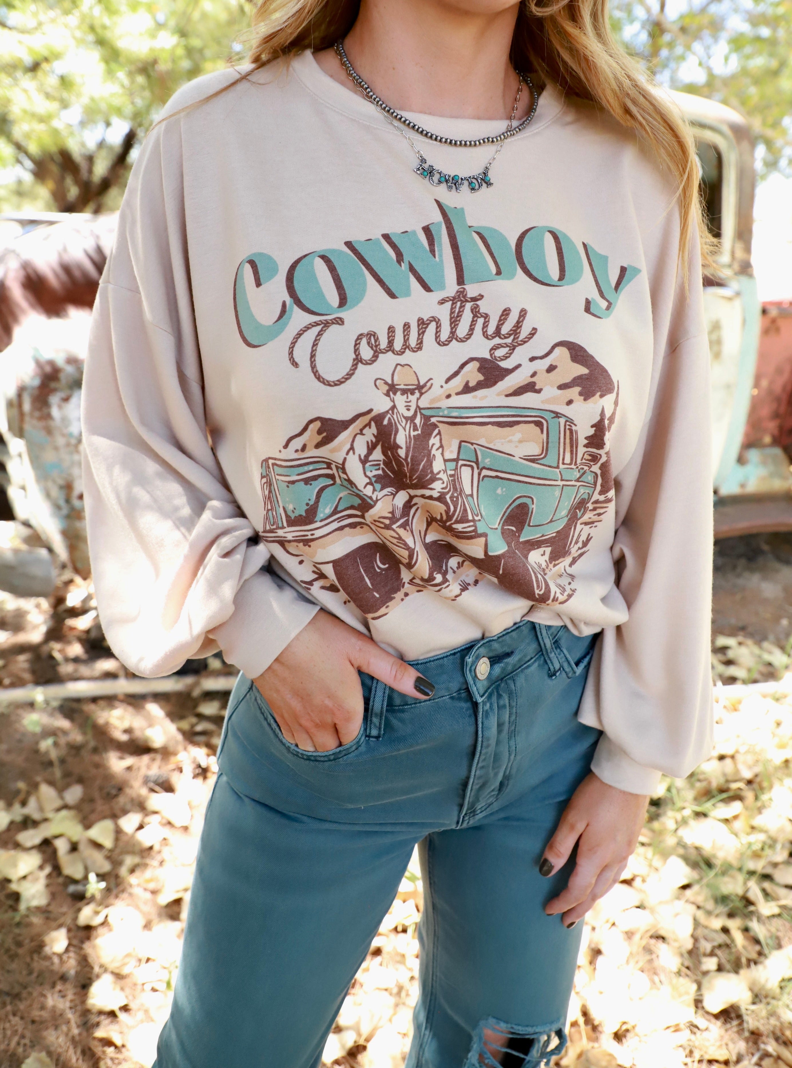 The Natalie Cowboy Country Pullover