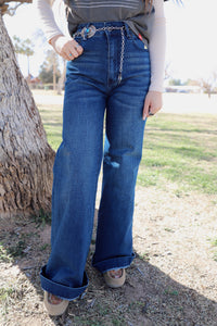 The Dallas Wide Leg Stetson Jeans