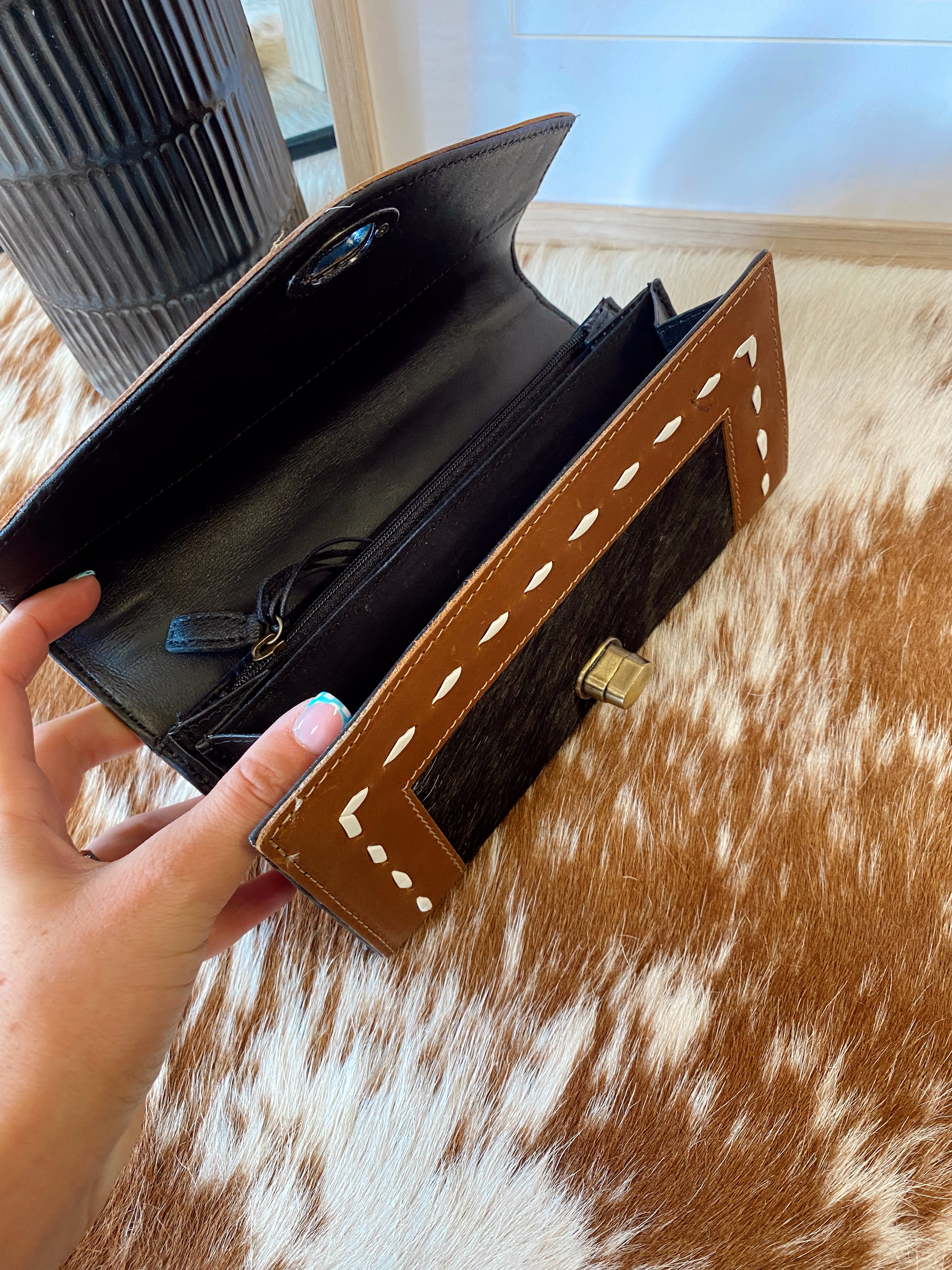 The Oxbow Falls Clasp Wallet