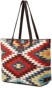 Wrangler Aztec Print Tote Bag