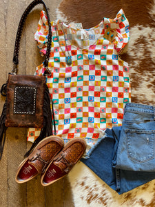 The Jemma Checkered Top