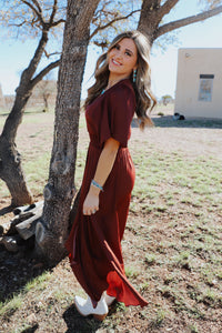 The Bethany Satin Dress