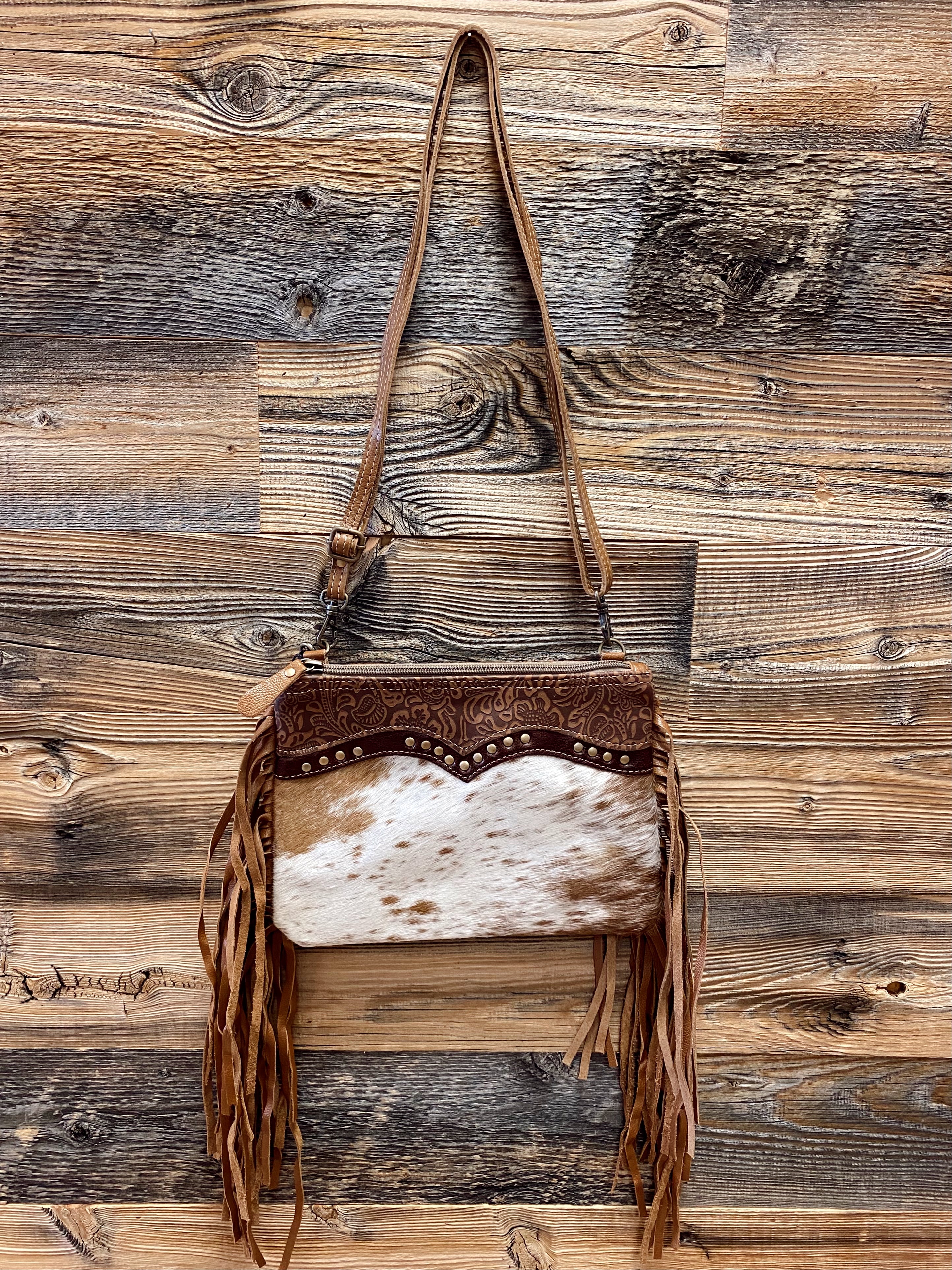 The Mescalaro Leather & Fringe Purse
