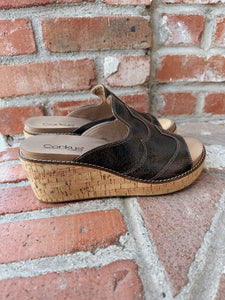 The Neon Moon Wedge- Espresso