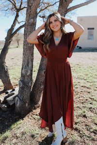 The Bethany Satin Dress