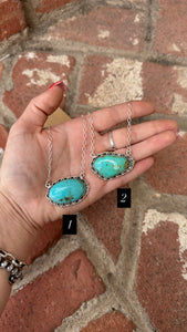 Thunder Mountain Turquoise Bar Necklace