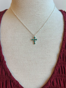 The Turquoise Cross Everyday Necklace