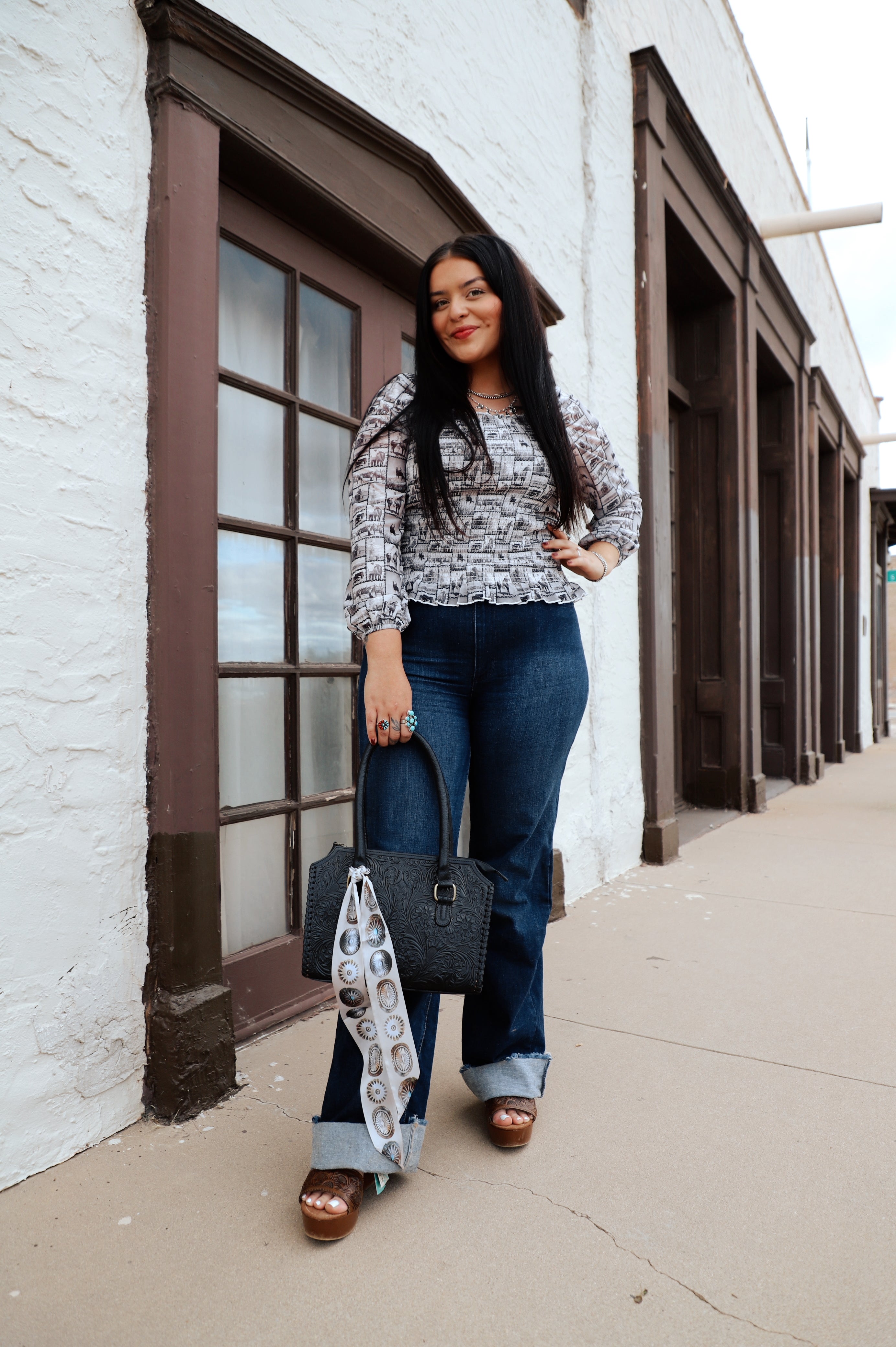 The Pony Postcard Top