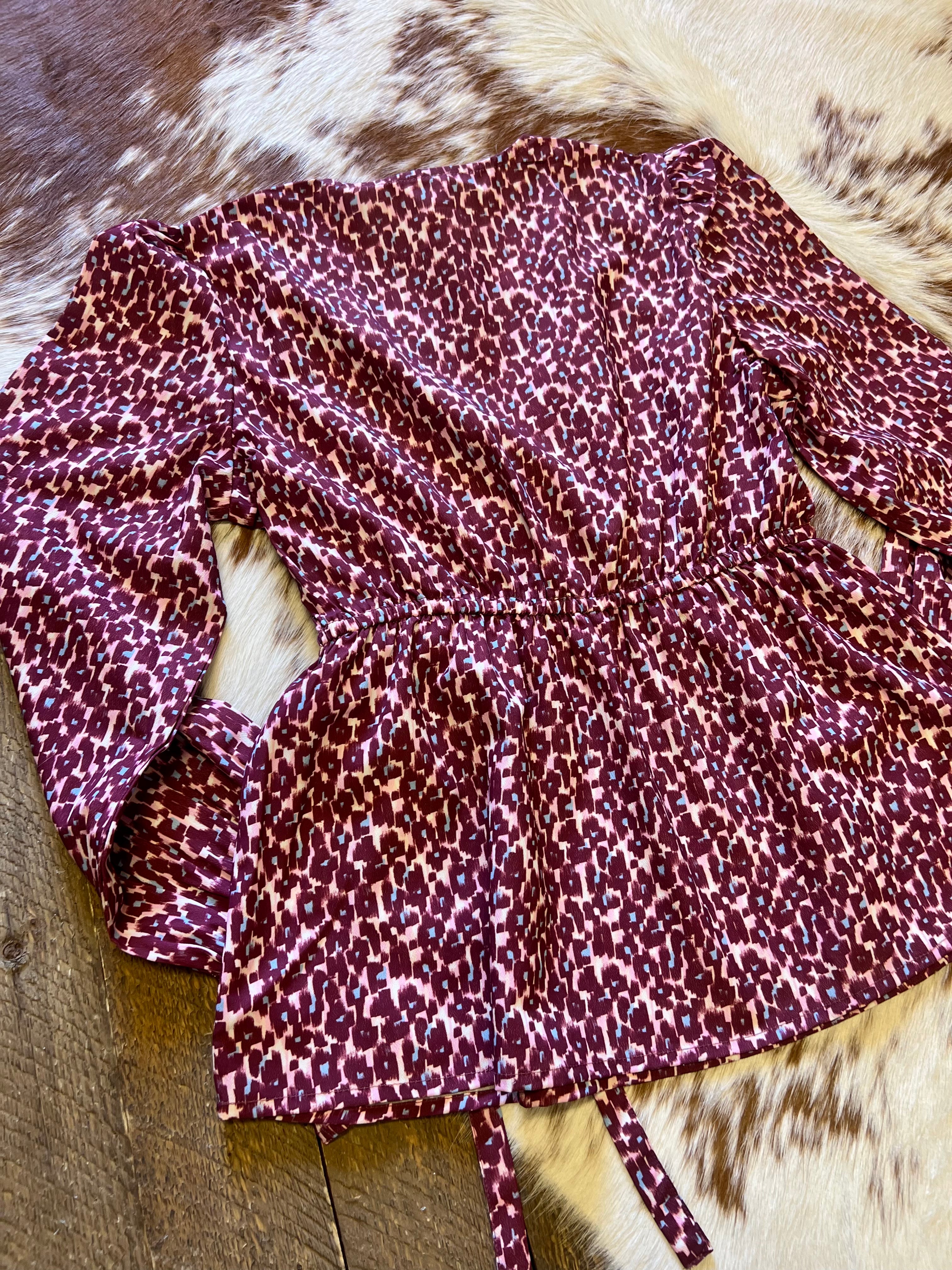 The Blair Leopard Top